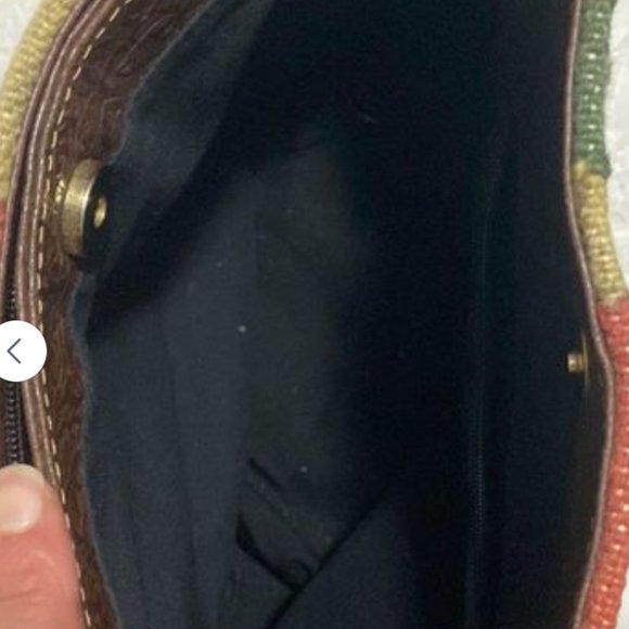 Vintage shoulder bag with Leather straps - Picture 4 of 6